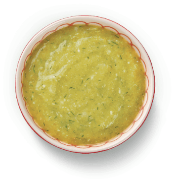 Papa de Lentilha, Frango, Inhame, Abóbora e Couve